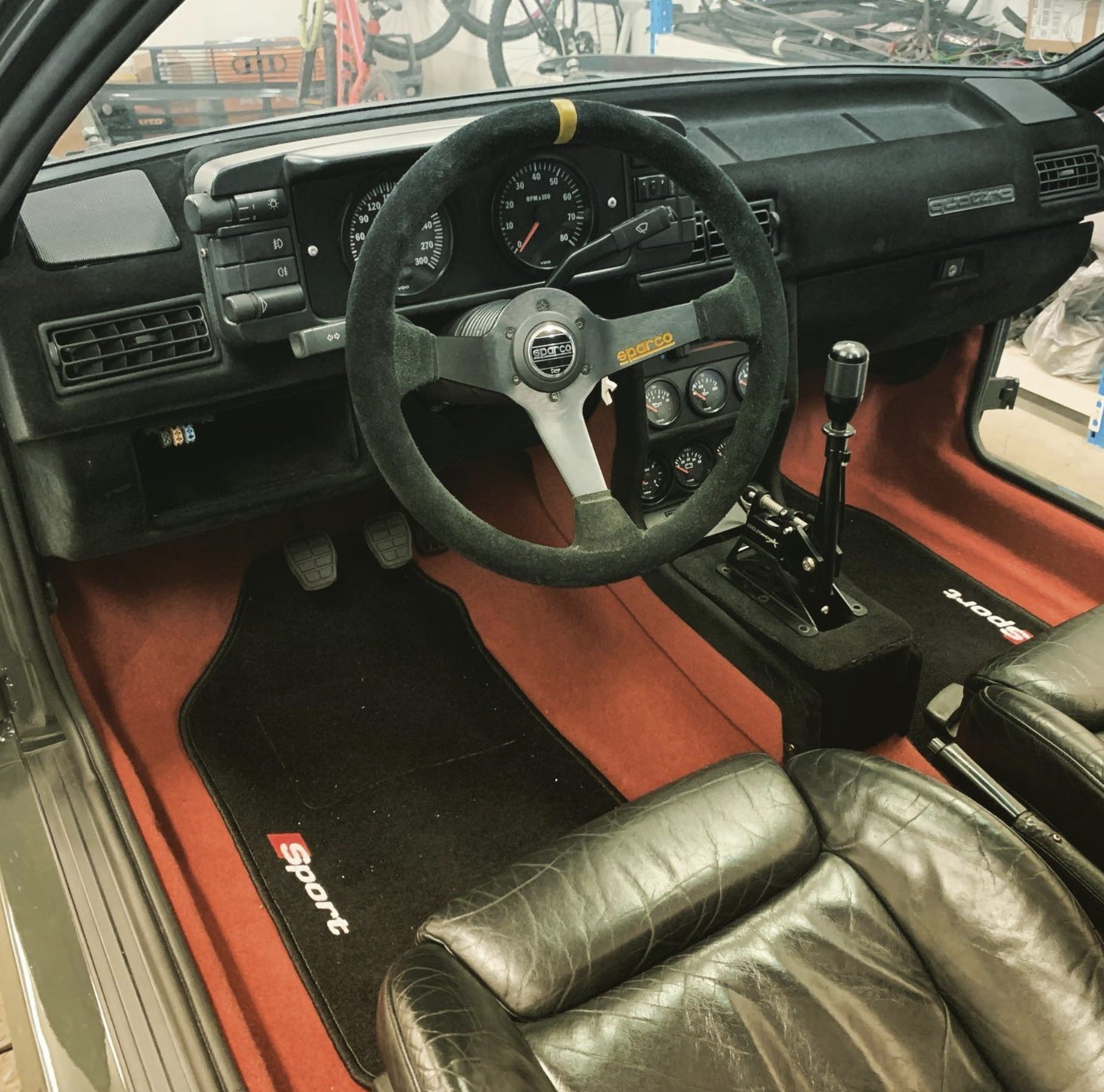 Coolerworx Classic Regular Short Shifter - Passt Für Audi 80 B2 Quattro 2.0