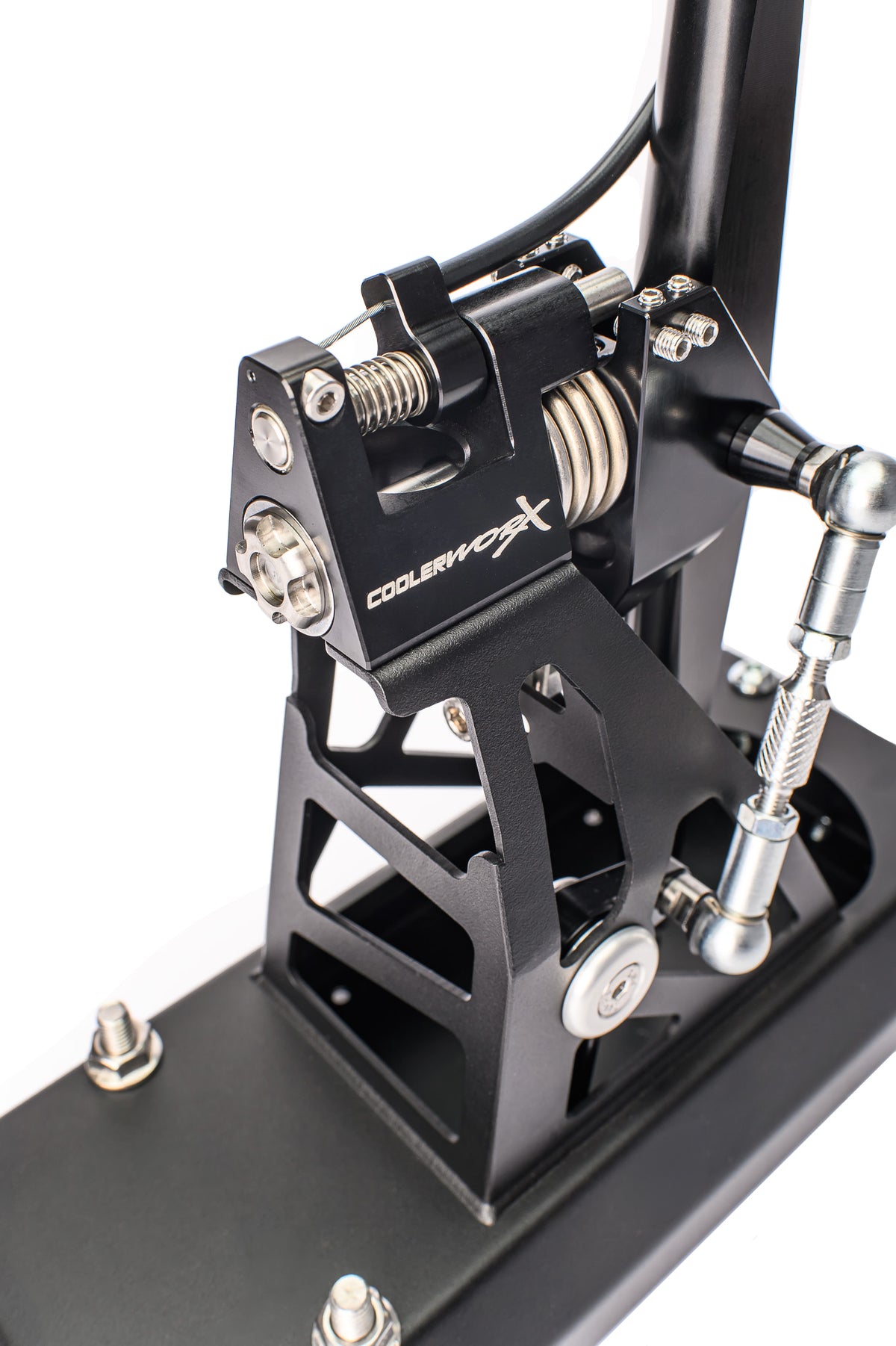 Coolerworx Naked Pro Bodenmontierter Kurzschalthebel – Passt für Volkswagen GOLF MK2_6