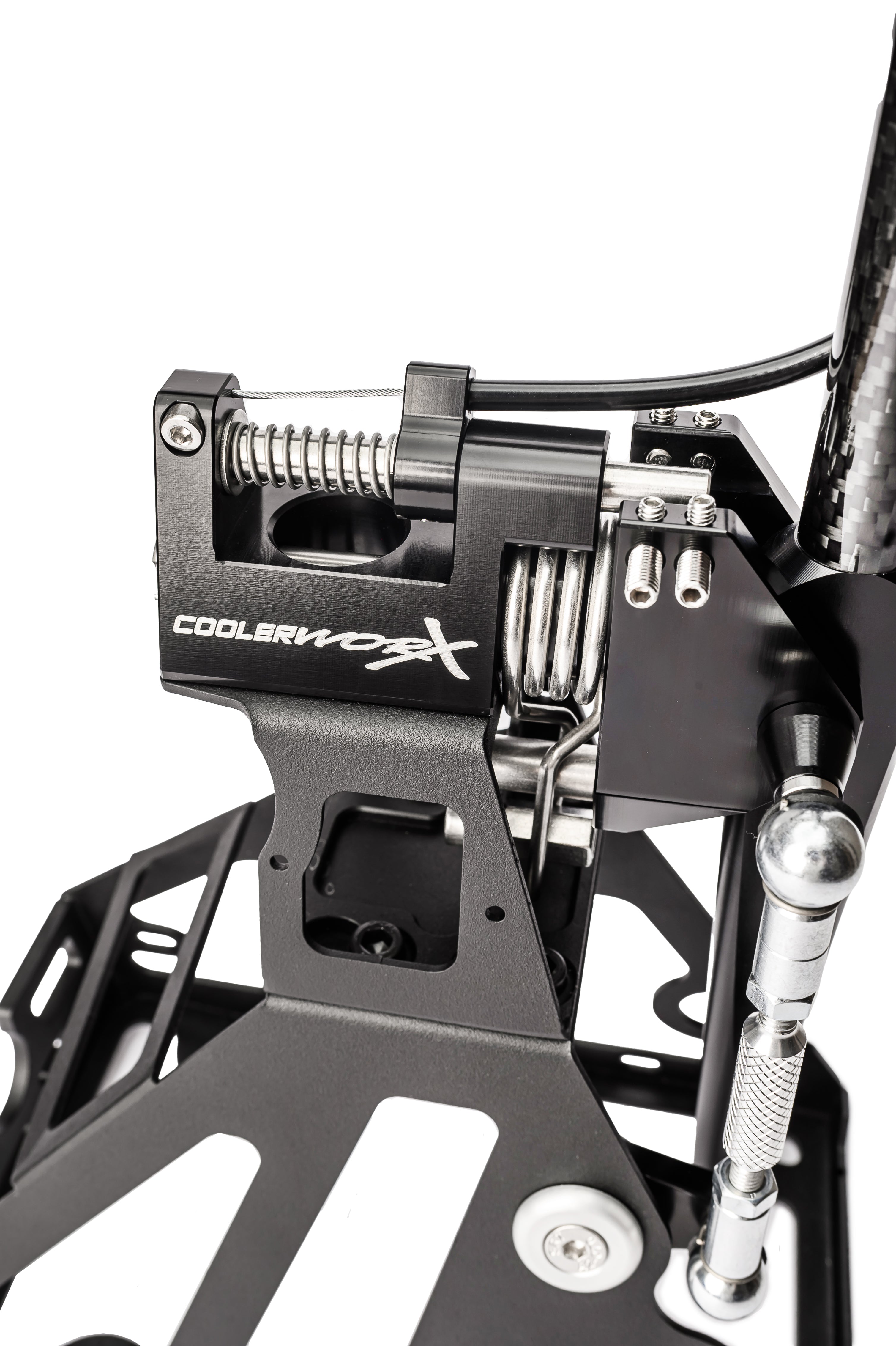 Coolerworx Carbon Pro Kurzschalthebel - Passt für Toyota Yaris GR Gen 1_4