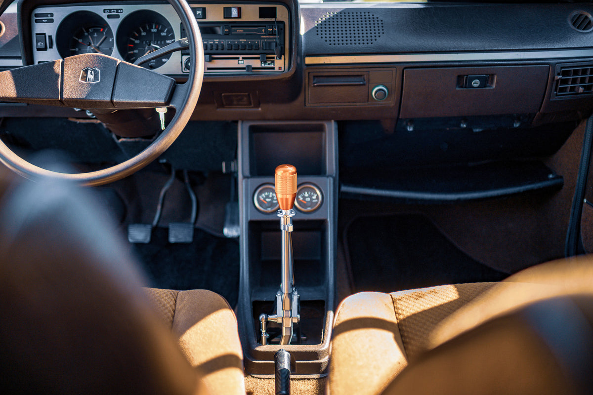 Coolerworx Naked Pro Unten Montierter Kurzer Schalthebel - Passend Für Volkswagen GOLF MK1_3