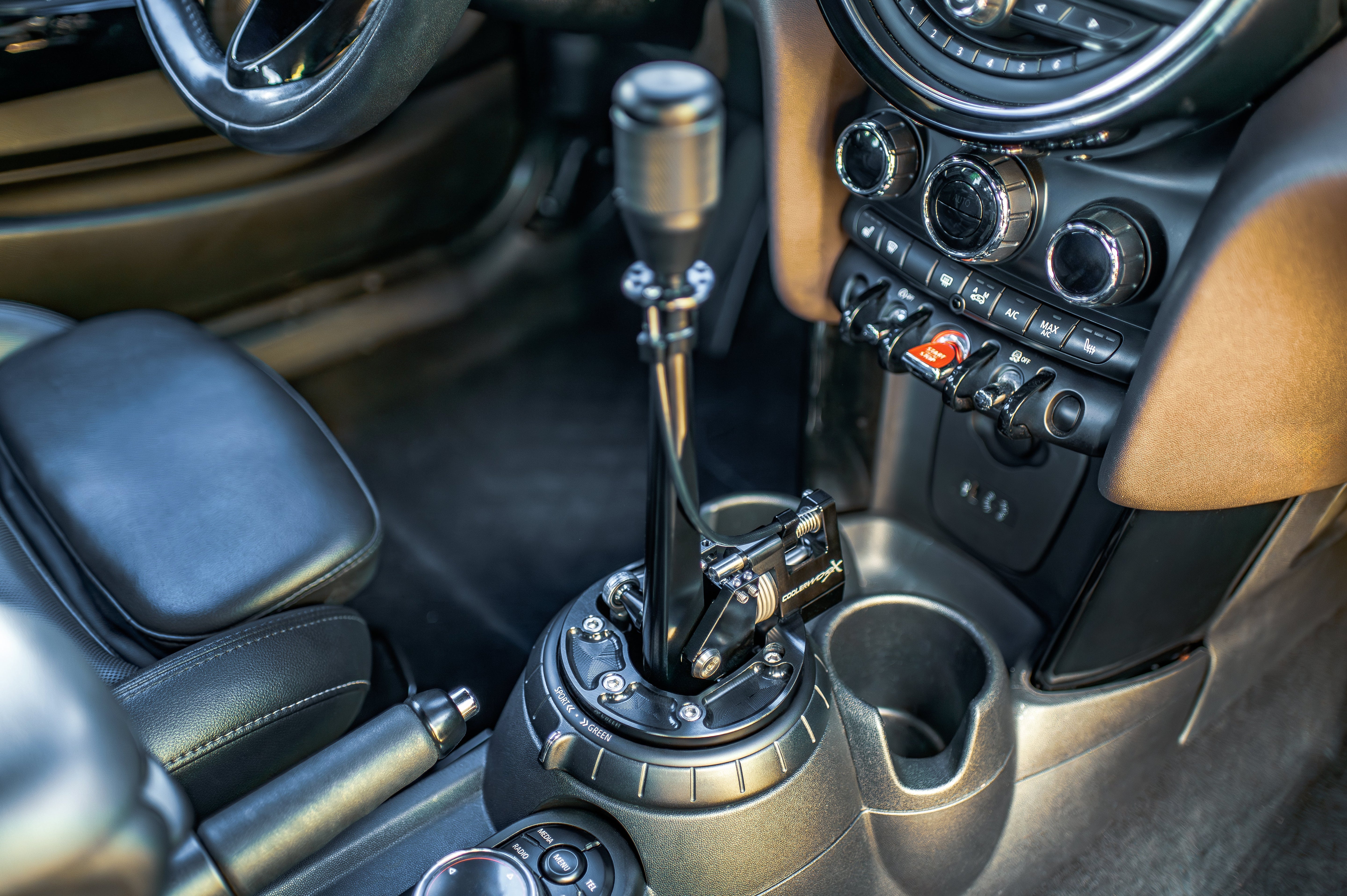 Coolerworx Classic Pro Kurzschalthebel - Passt für Mini Cooper F56S_3